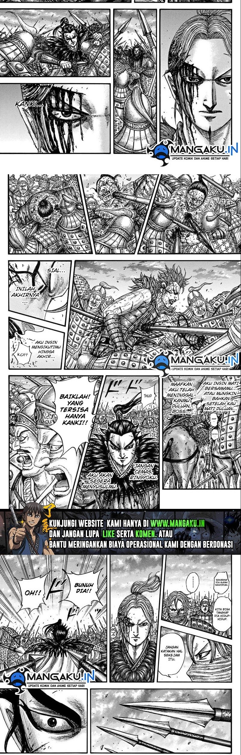 Kingdom Chapter 752 Gambar 13