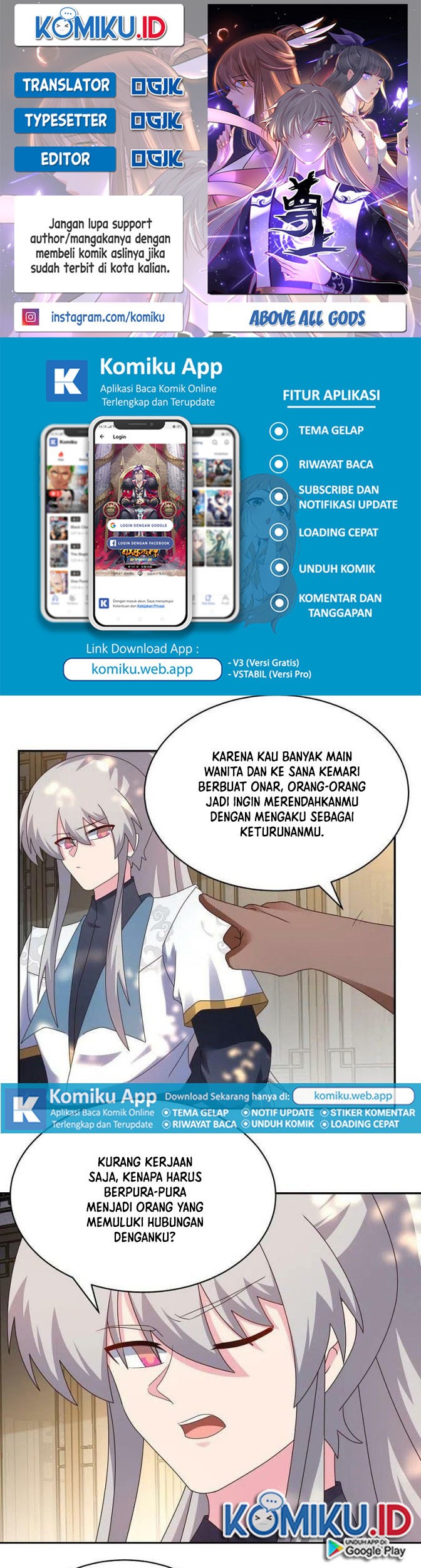 Baca Komik Above All Gods Chapter 361 Gambar 1