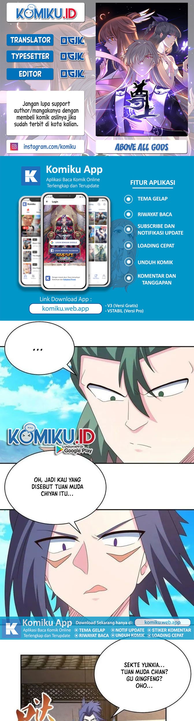 Baca Komik Above All Gods Chapter 363 Gambar 1