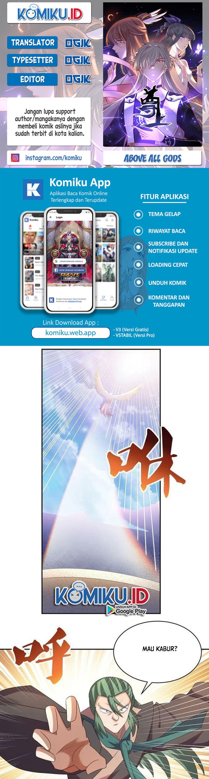 Baca Komik Above All Gods Chapter 365 Gambar 1
