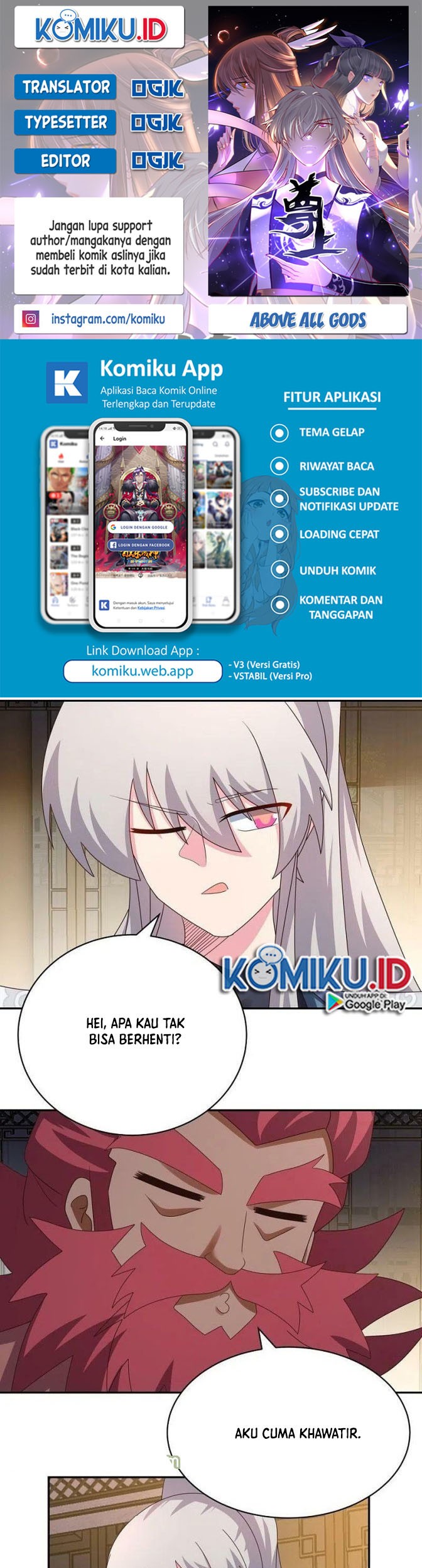 Baca Komik Above All Gods Chapter 366 Gambar 1