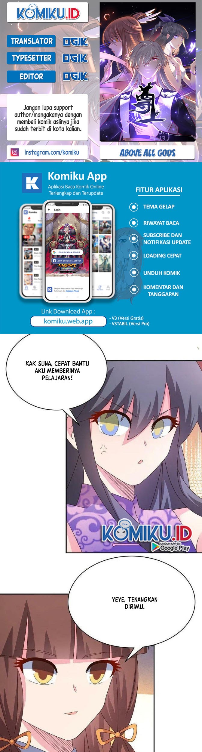 Baca Komik Above All Gods Chapter 366.5 Gambar 1