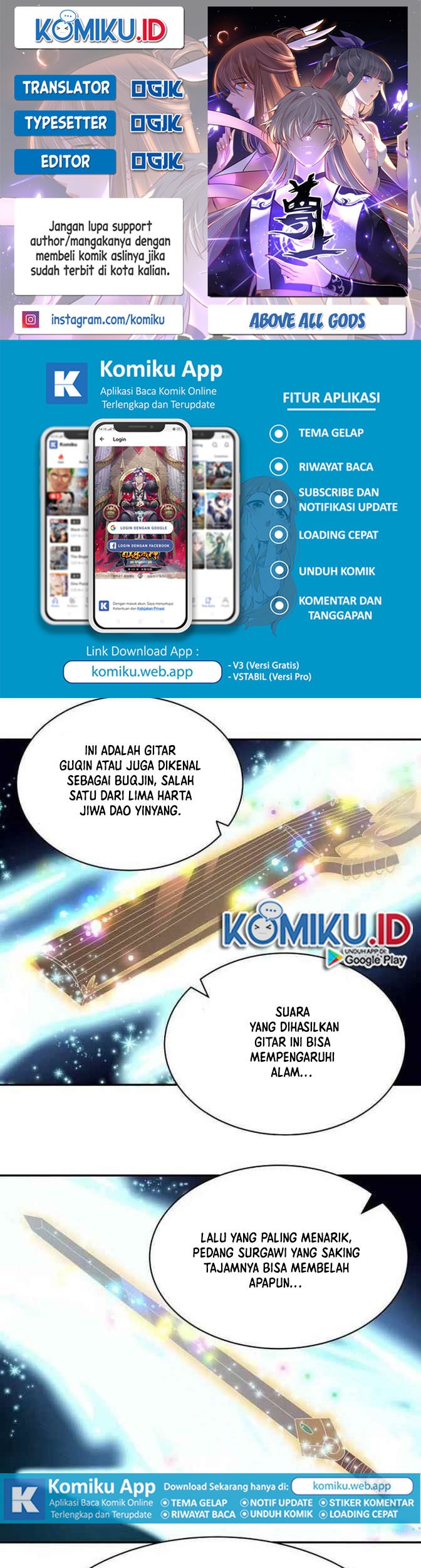 Baca Komik Above All Gods Chapter 370 Gambar 1