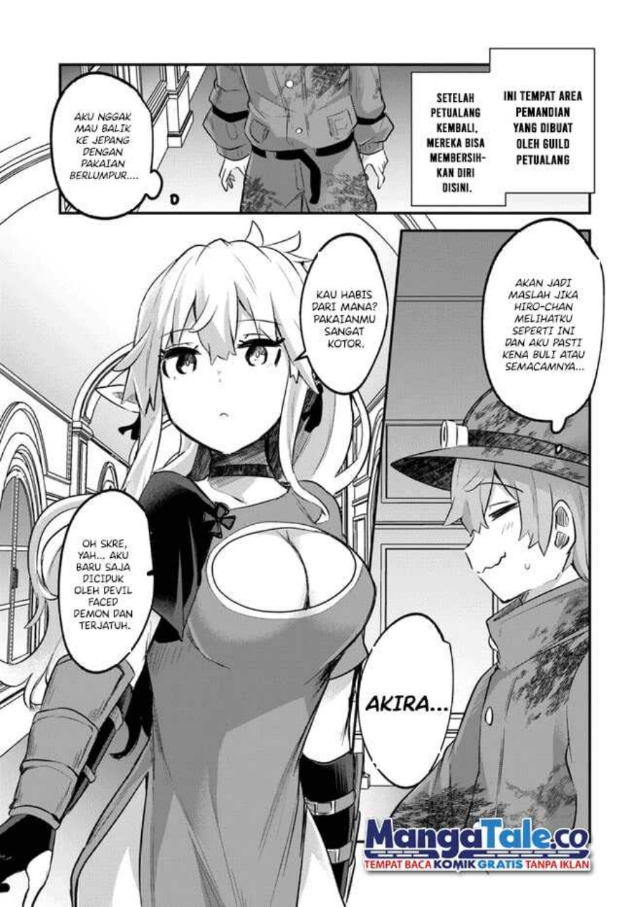 Houkago no Meikyuu Boukensha: Nippon to Isekai wo Ikiki Dekiru You ni Natta Boku wa Level Up ni Isoshimi Masu Chapter 04 Gambar 14