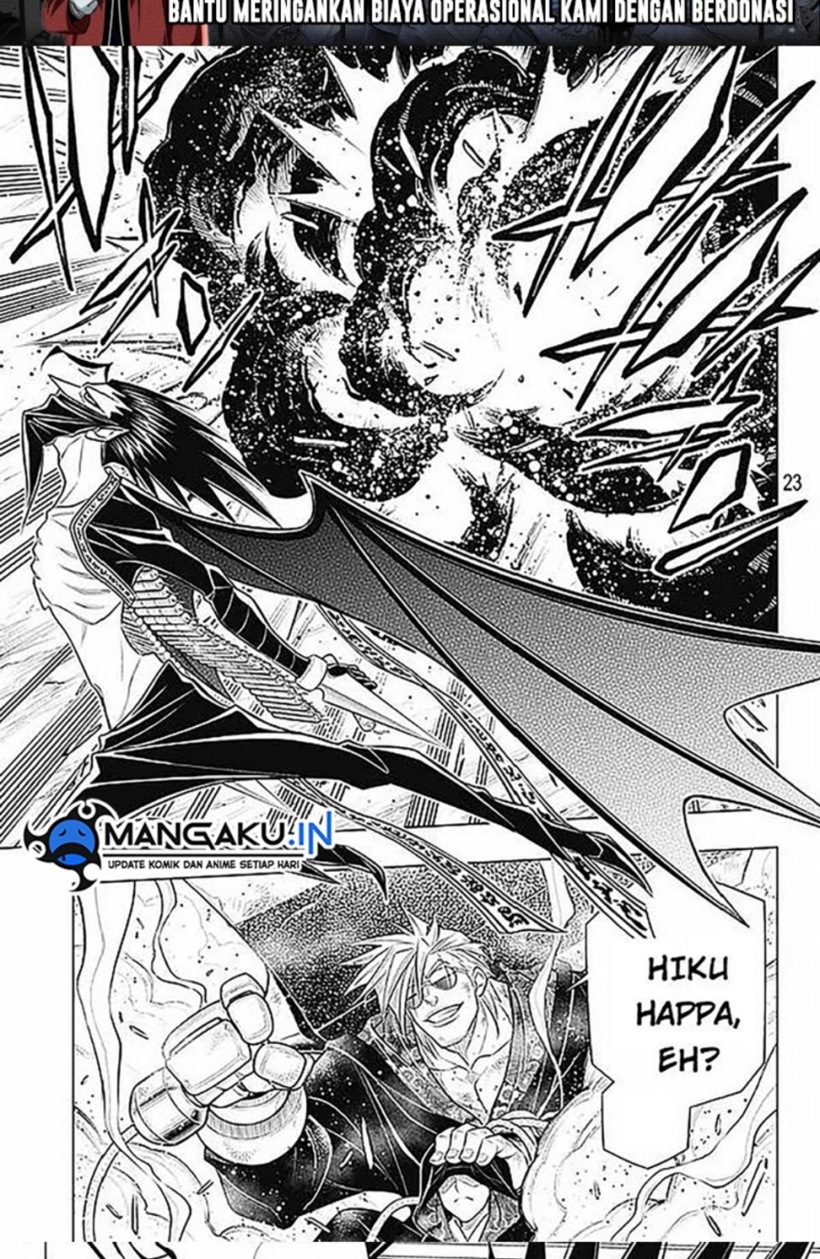 Rurouni Kenshin: Meiji Kenkaku Romantan – Hokkaido-hen Chapter 50 Gambar 20