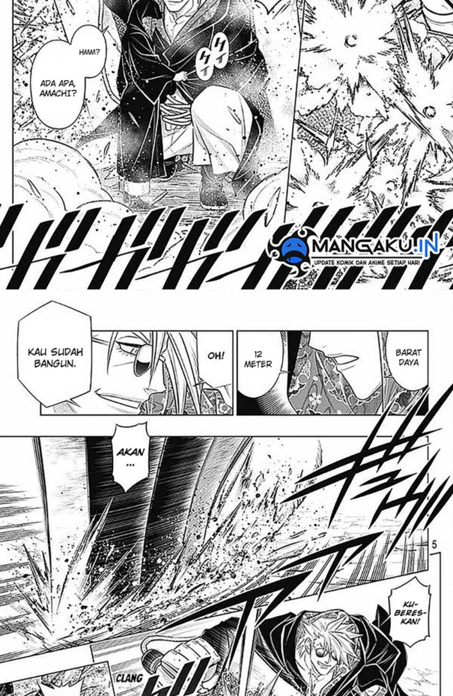 Rurouni Kenshin: Meiji Kenkaku Romantan – Hokkaido-hen Chapter 50 Gambar 5