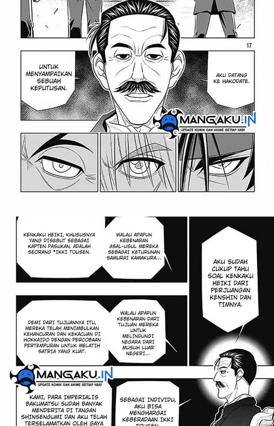 Rurouni Kenshin: Meiji Kenkaku Romantan – Hokkaido-hen Chapter 49.2 Gambar 3