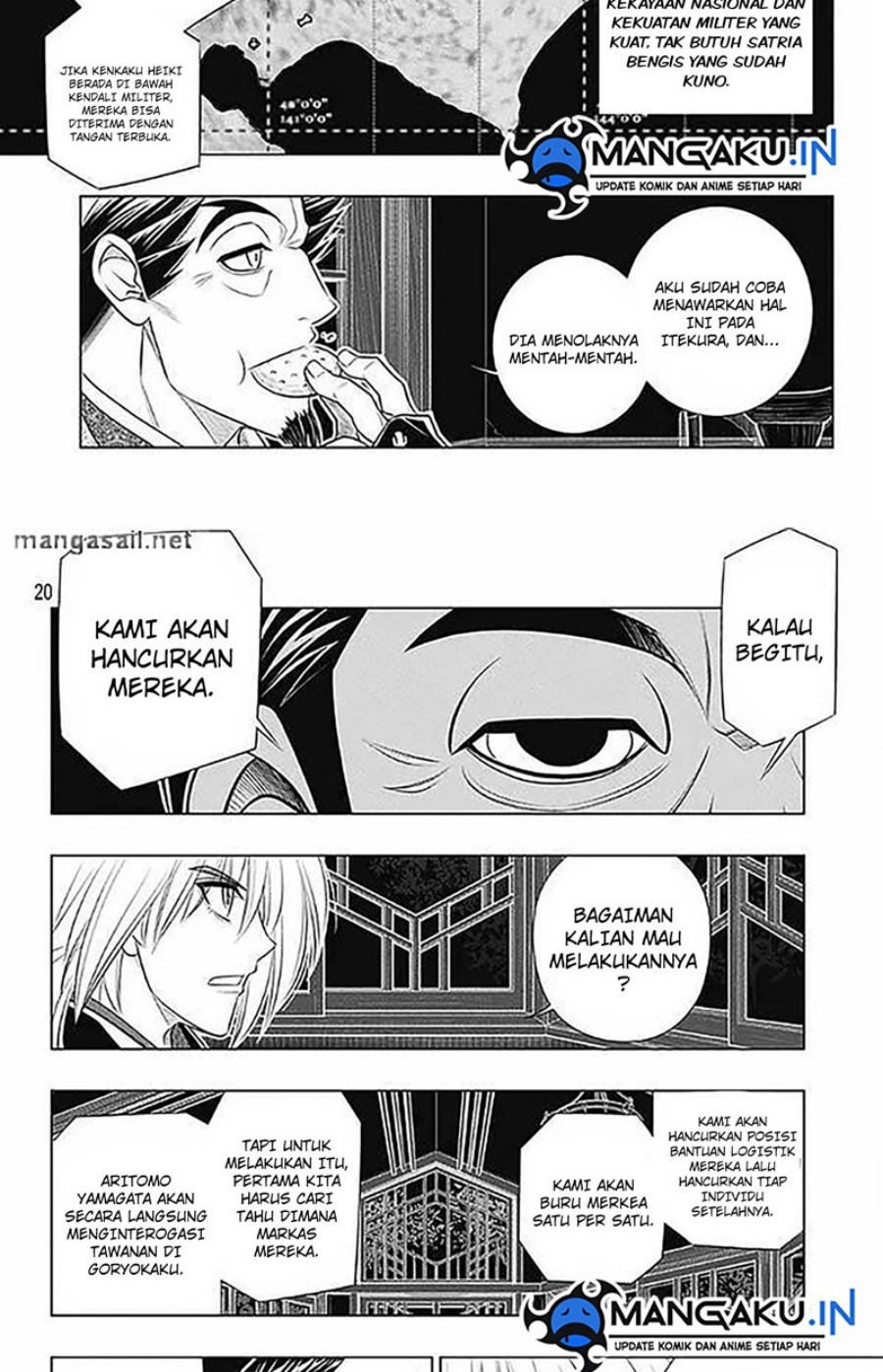 Rurouni Kenshin: Meiji Kenkaku Romantan – Hokkaido-hen Chapter 49.2 Gambar 5