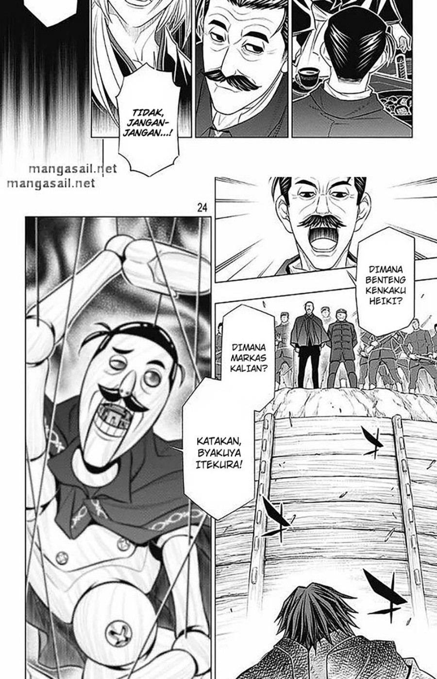Rurouni Kenshin: Meiji Kenkaku Romantan – Hokkaido-hen Chapter 49.2 Gambar 7