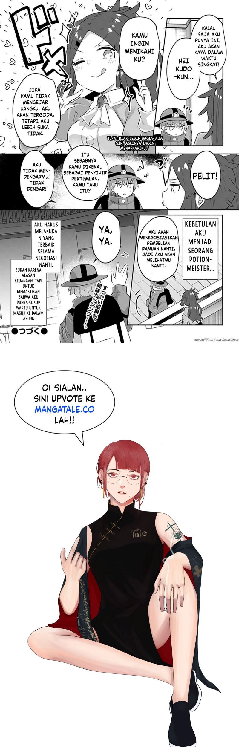 Houkago no Meikyuu Boukensha: Nippon to Isekai wo Ikiki Dekiru You ni Natta Boku wa Level Up ni Isoshimi Masu Chapter 07 Gambar 17