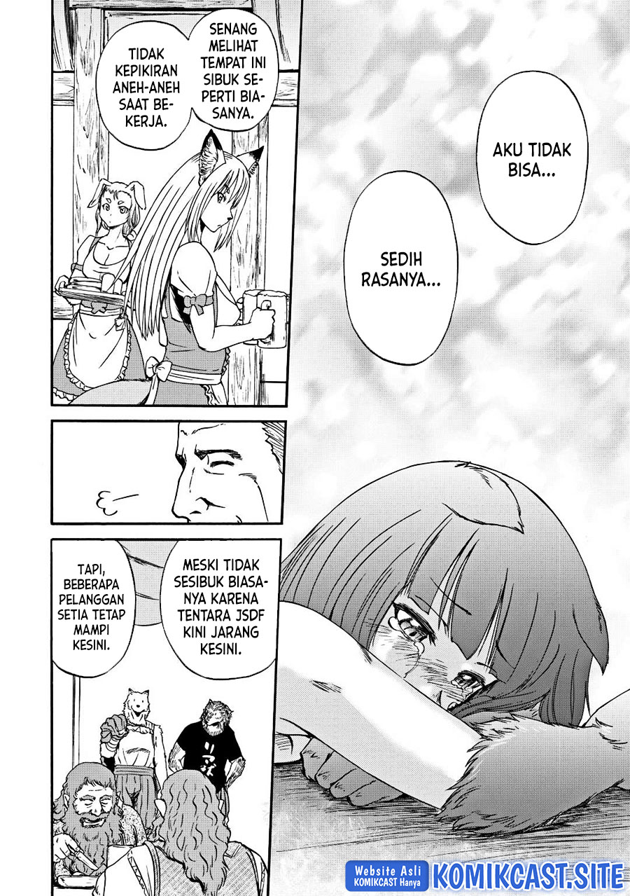 Gate – Jietai Kare no Chi nite Kaku Tatakeri Chapter 120 Gambar 18