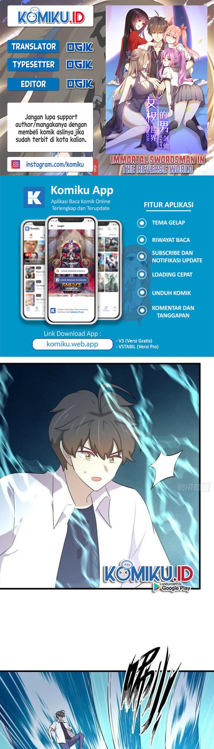 Baca Komik Immortal Swordsman in The Reverse World Chapter 380 Gambar 1