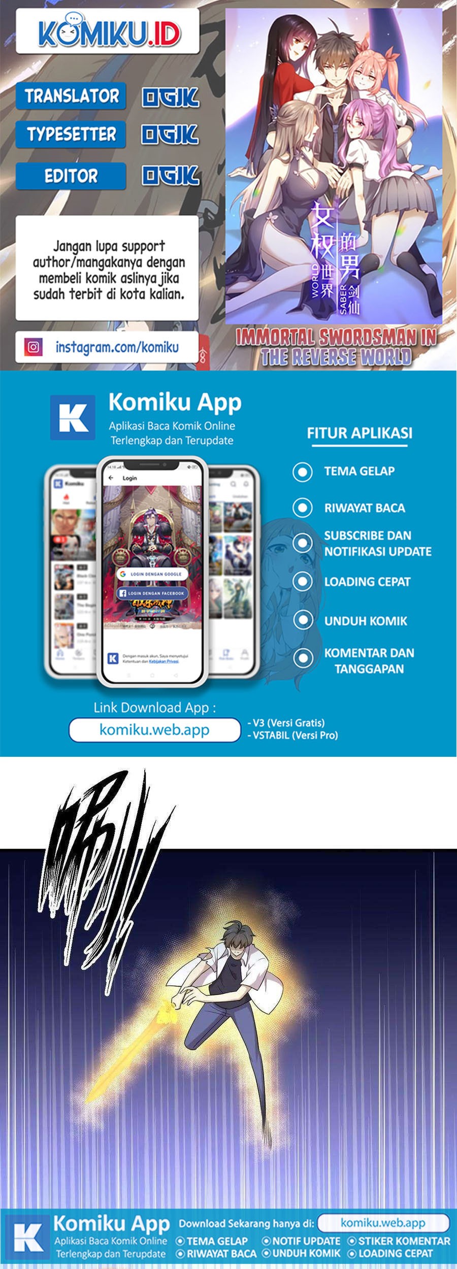 Baca Komik Immortal Swordsman in The Reverse World Chapter 381 Gambar 1
