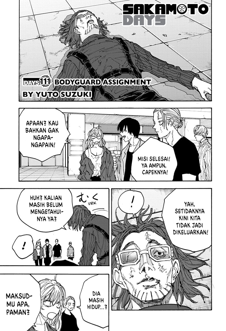 Baca Sakamoto Days Chapter 111 Gambar 2