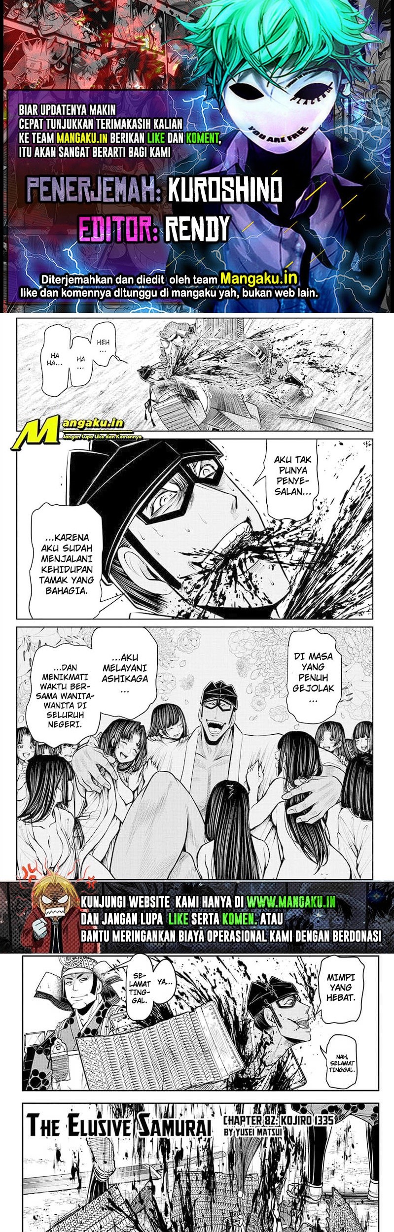 Baca Komik The Elusive Samurai Chapter 82 Gambar 1