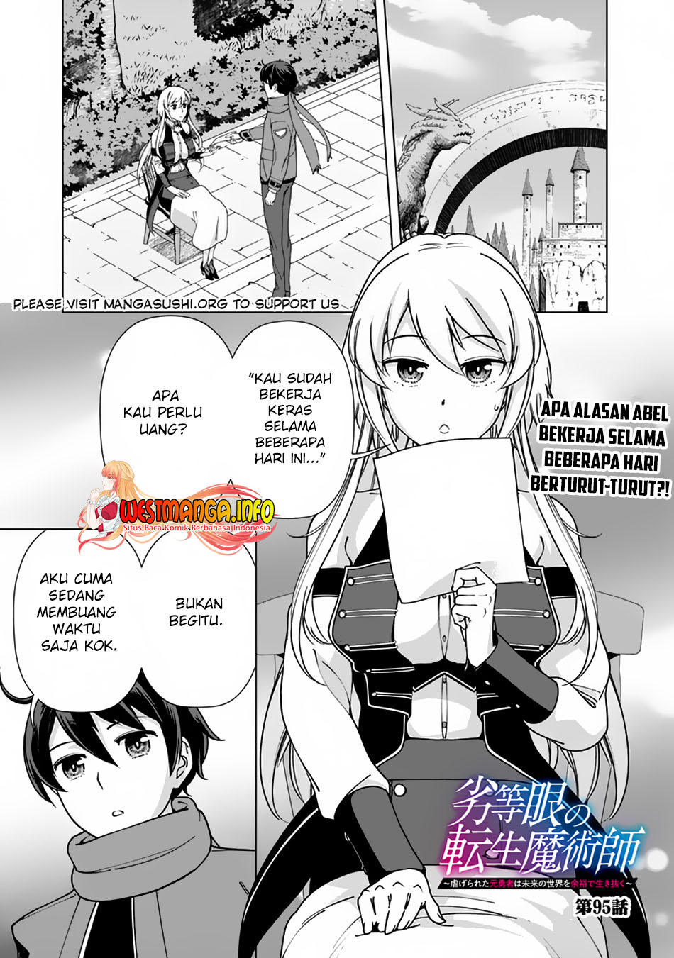 Baca Rettou Me no Tensei Majutsushi Shiitage Rareta Moto Yuusha wa Mirai no Sekai o Yoyuu de Ikinuku Chapter 95 Gambar 2