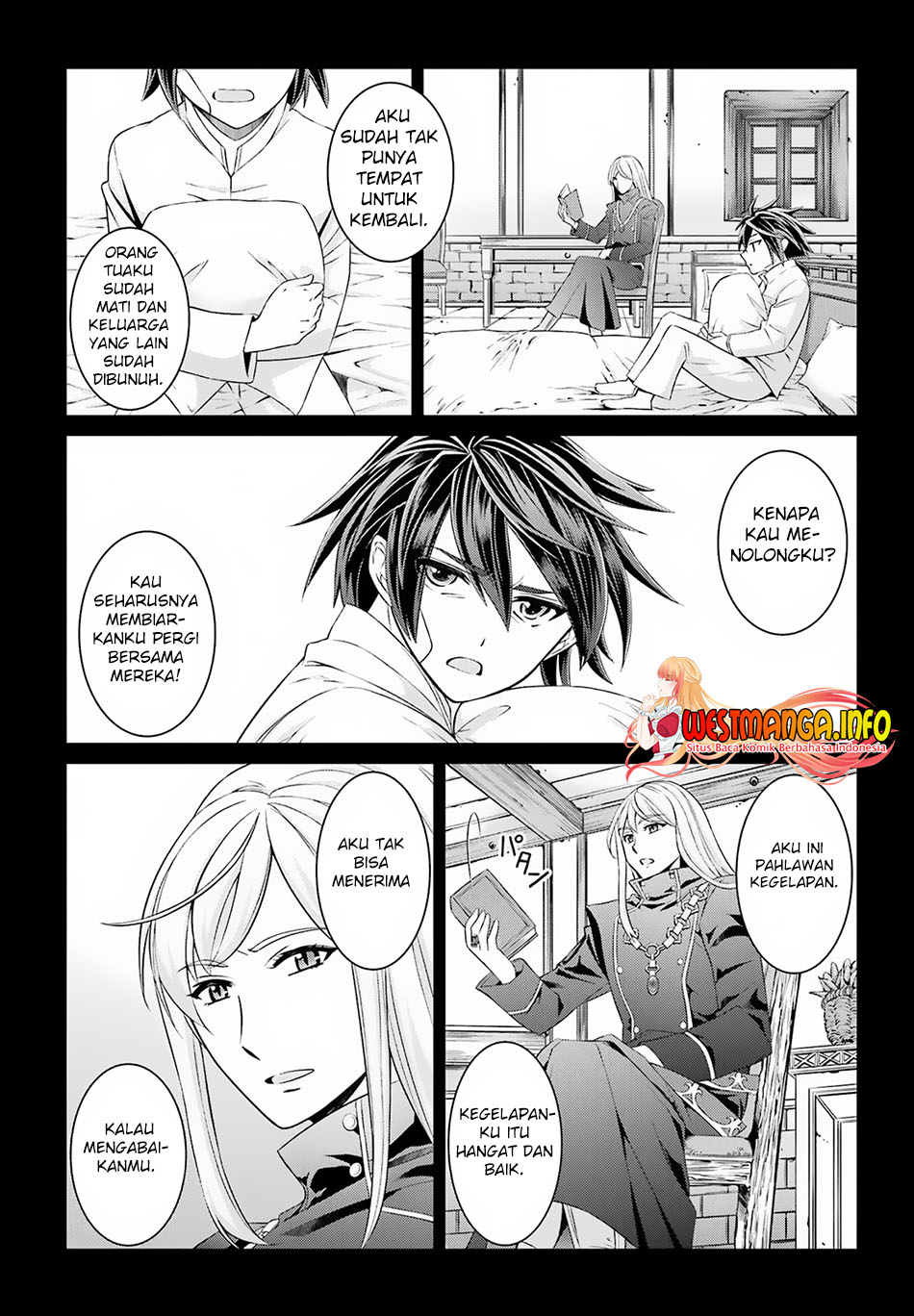 Shikkoku tsukai no saikyo yusha nakama zen’in ni uragira retanode saikyo no mamono Chapter 52 Gambar 21