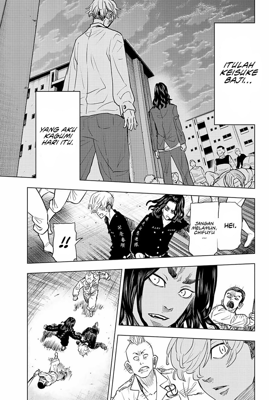 Tokyo 卍 Revengers: Baji Keisuke Kara no Tegami Chapter 17 Gambar 15