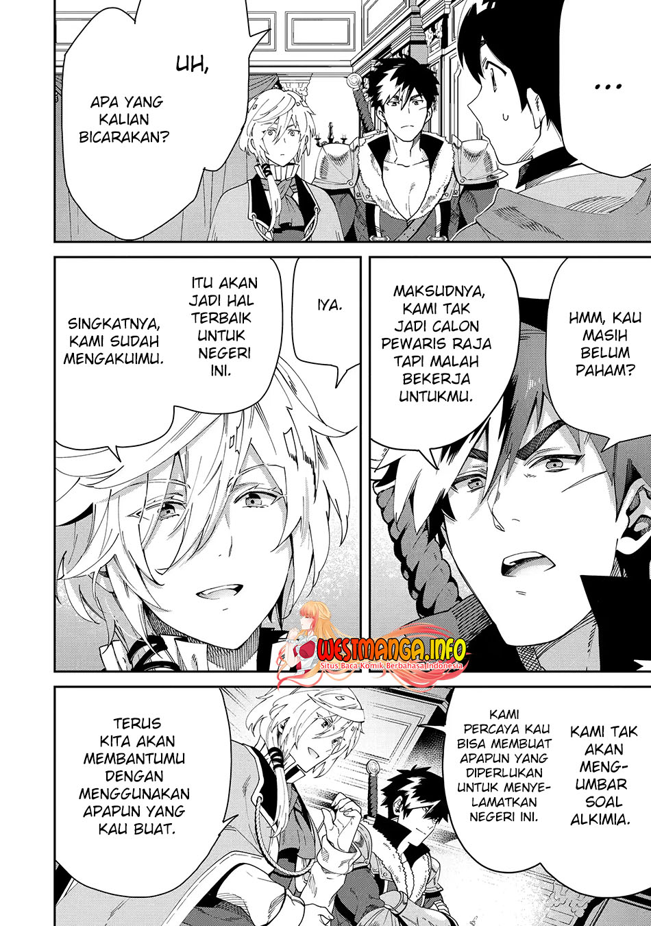 Tensei Ouji wa Renkinjutsushi to Nari Koukoku suru Chapter 05.3 Gambar 18