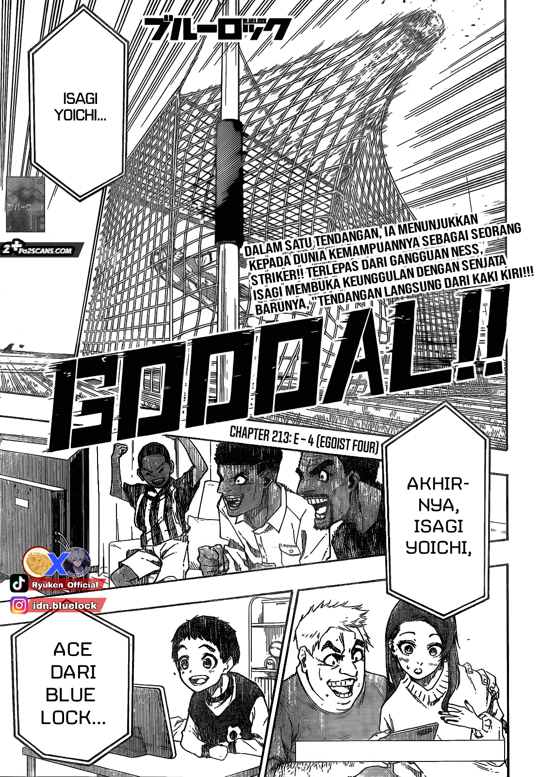 Baca Blue Lock Chapter 213 Gambar 2