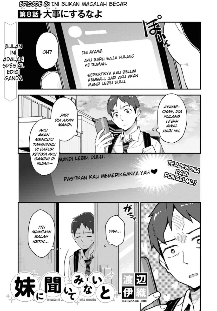 Baca Komik Imouto ni Kiiteminai to Chapter 08 Gambar 1