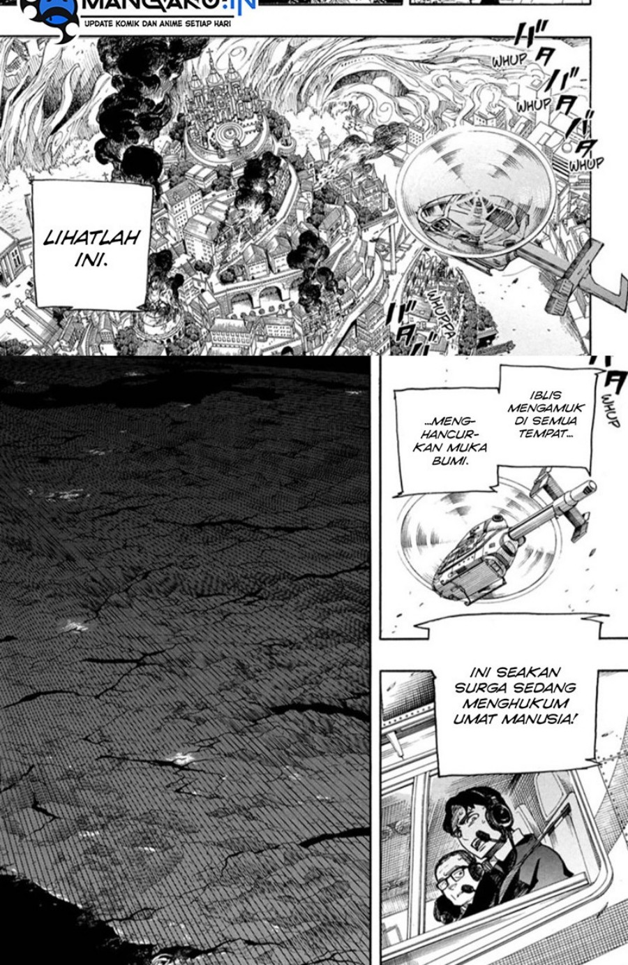 Ao no Exorcist Chapter 139.1 Gambar 6