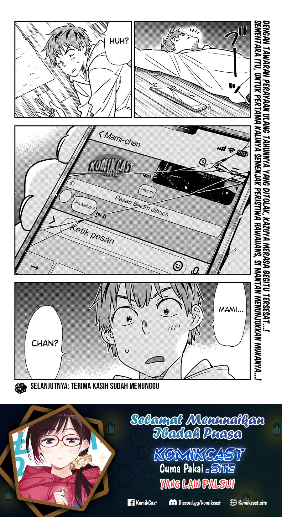 Kanojo Okarishimasu Chapter 262 Gambar 20