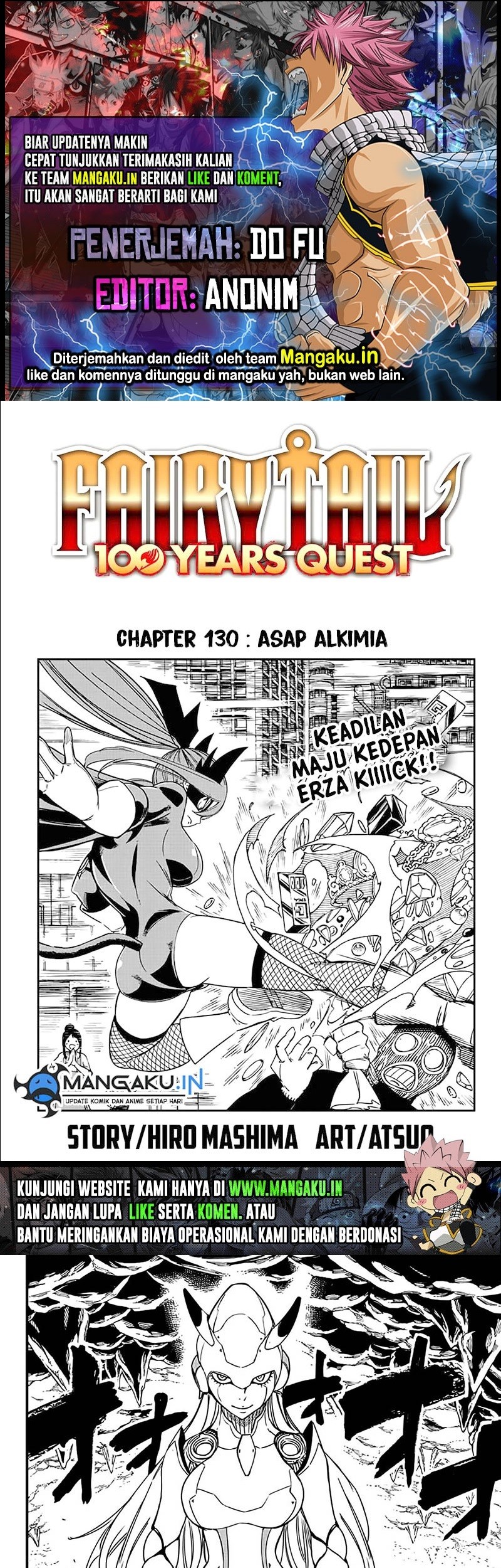 Baca Komik Fairy Tail: 100 Years Quest Chapter 130 Gambar 1