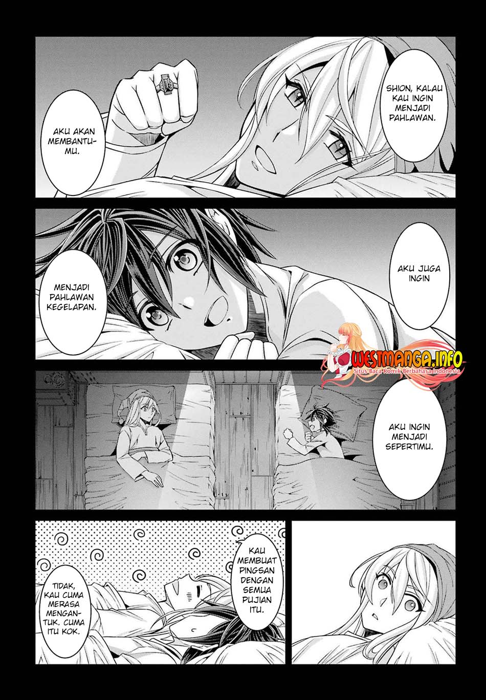 Shikkoku tsukai no saikyo yusha nakama zen’in ni uragira retanode saikyo no mamono Chapter 53 Gambar 15