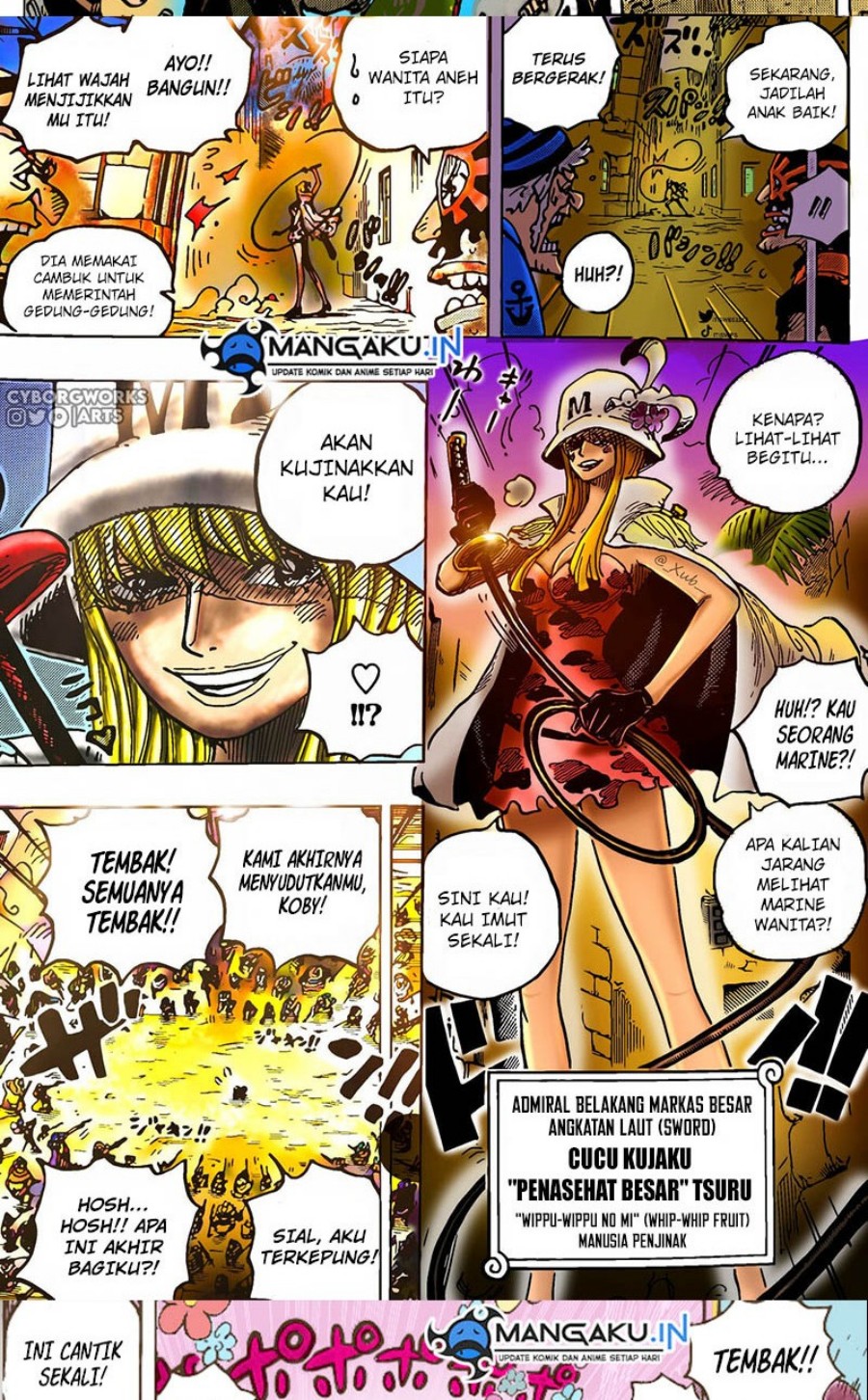 One Piece Chapter 1080 HQ Gambar 11