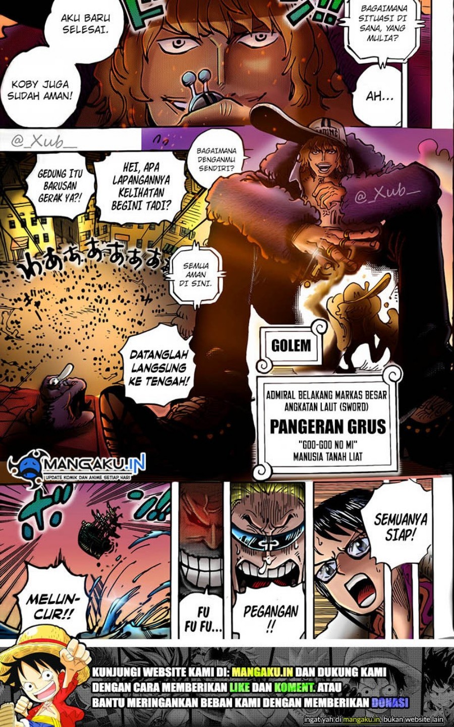 One Piece Chapter 1080 HQ Gambar 13