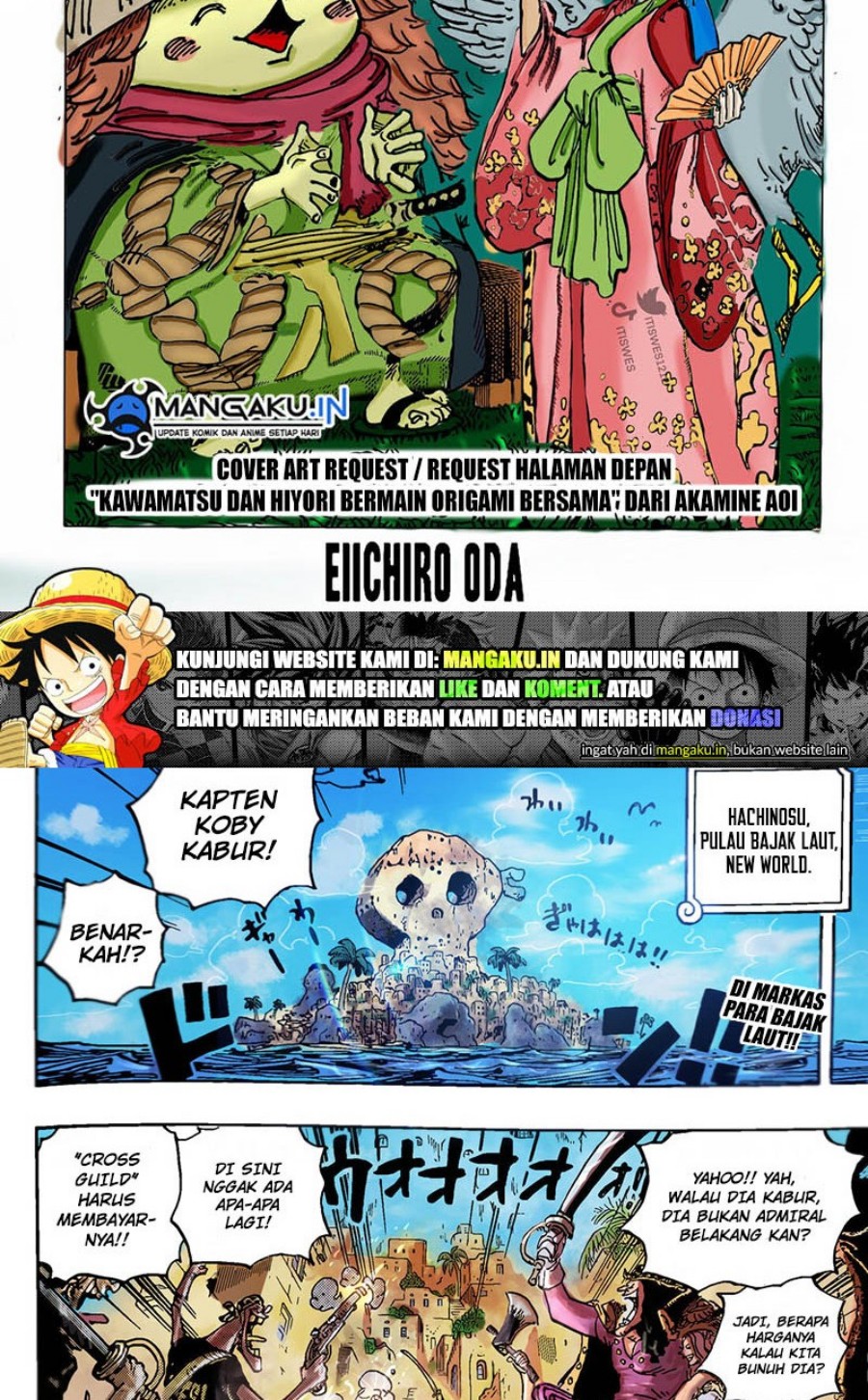 Baca Manga One Piece Chapter 1080 HQ Gambar 2