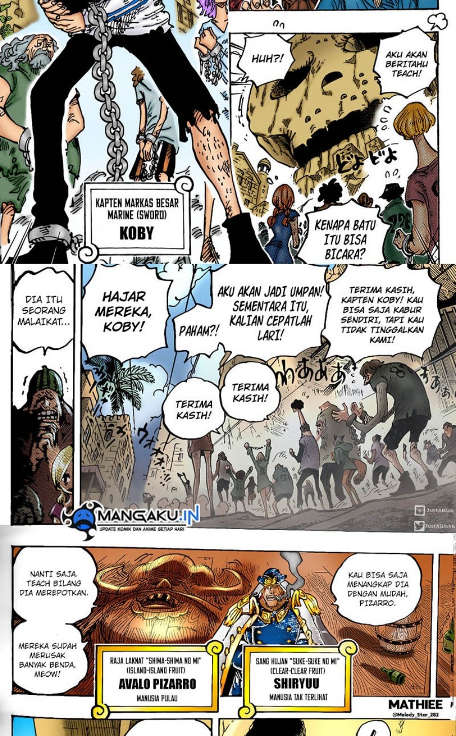 One Piece Chapter 1080 HQ Gambar 4
