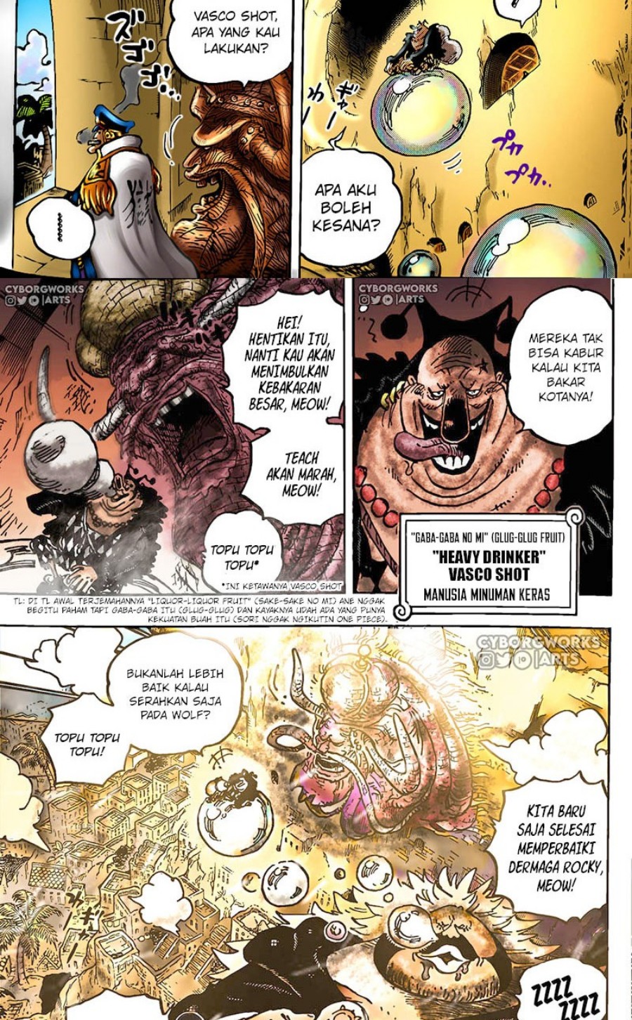 One Piece Chapter 1080 HQ Gambar 5