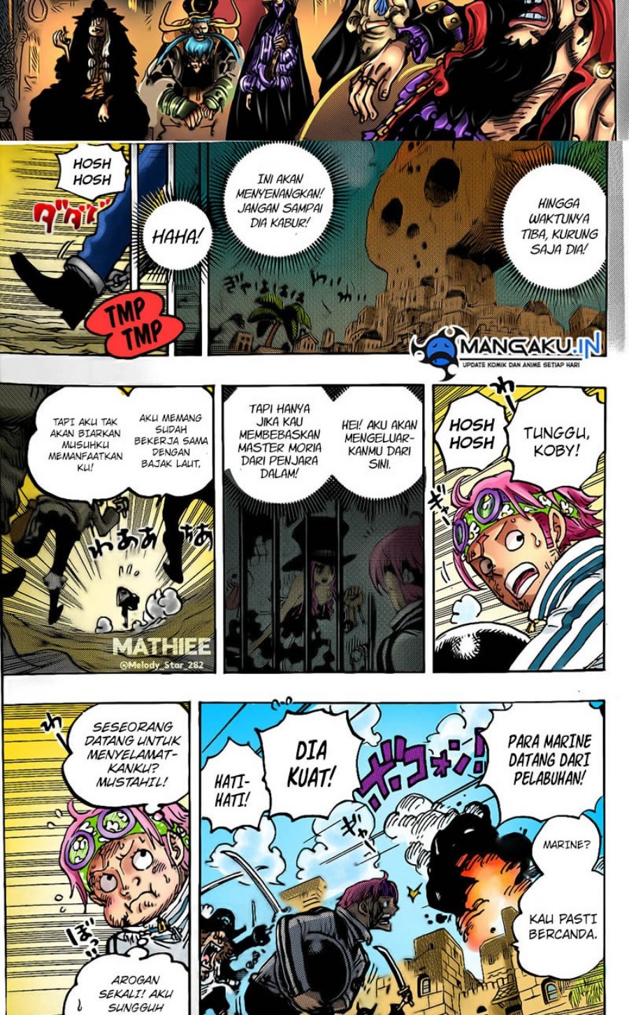 One Piece Chapter 1080 HQ Gambar 8