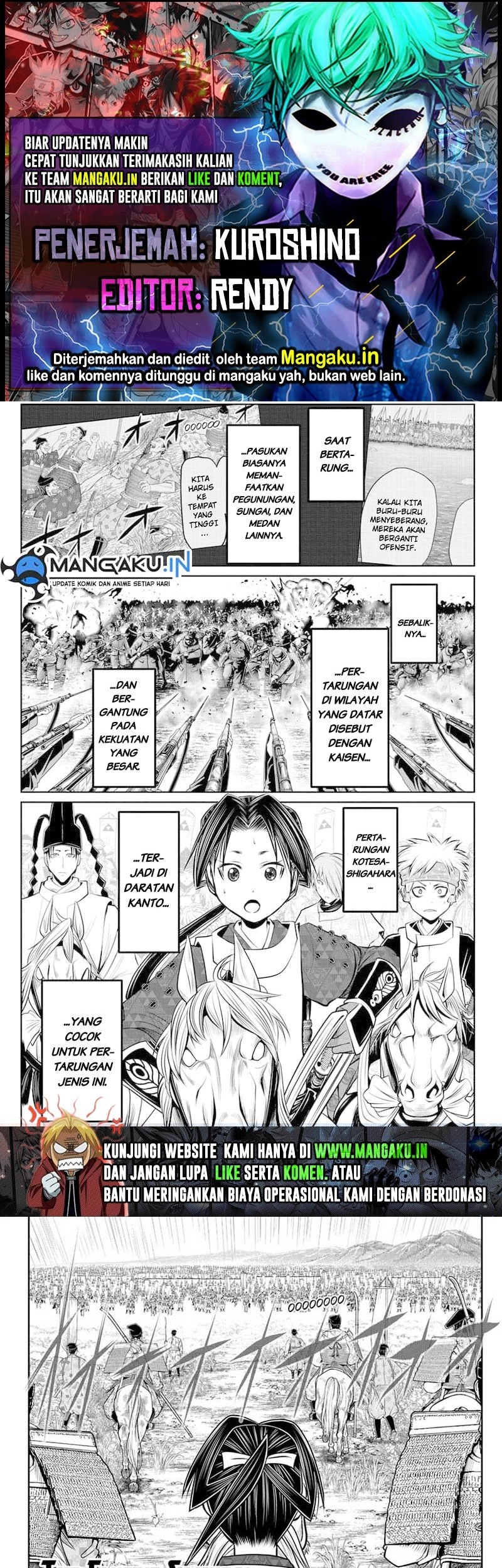Baca Komik The Elusive Samurai Chapter 85 Gambar 1