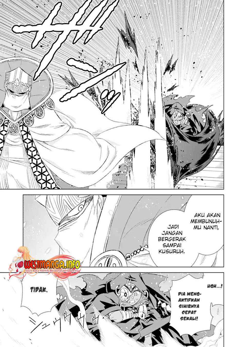 Isekai de tadahitori no mamono tsukai ~ tenshoku shitara maou ni machigawa remashita Chapter 43.1 Gambar 19