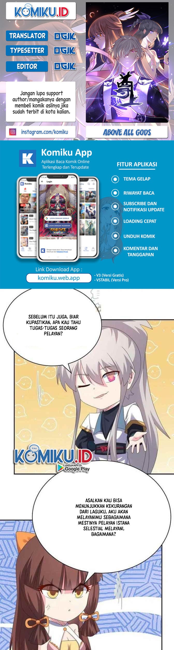 Baca Komik Above All Gods Chapter 372.5 Gambar 1