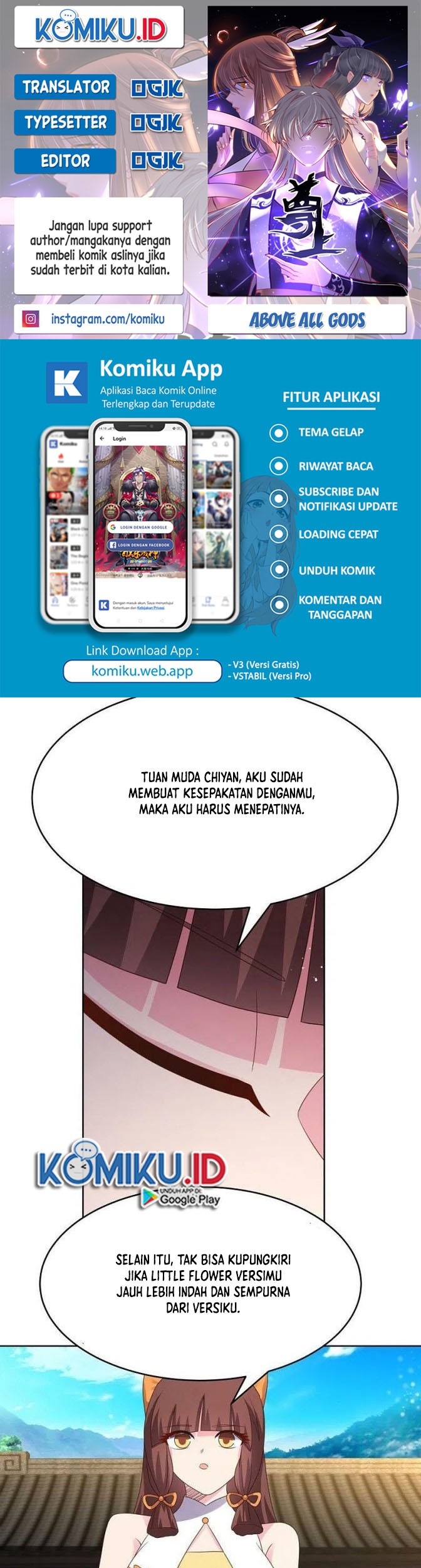 Baca Komik Above All Gods Chapter 374.5 Gambar 1