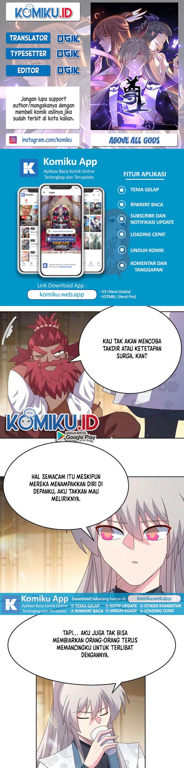 Baca Komik Above All Gods Chapter 379.5 Gambar 1