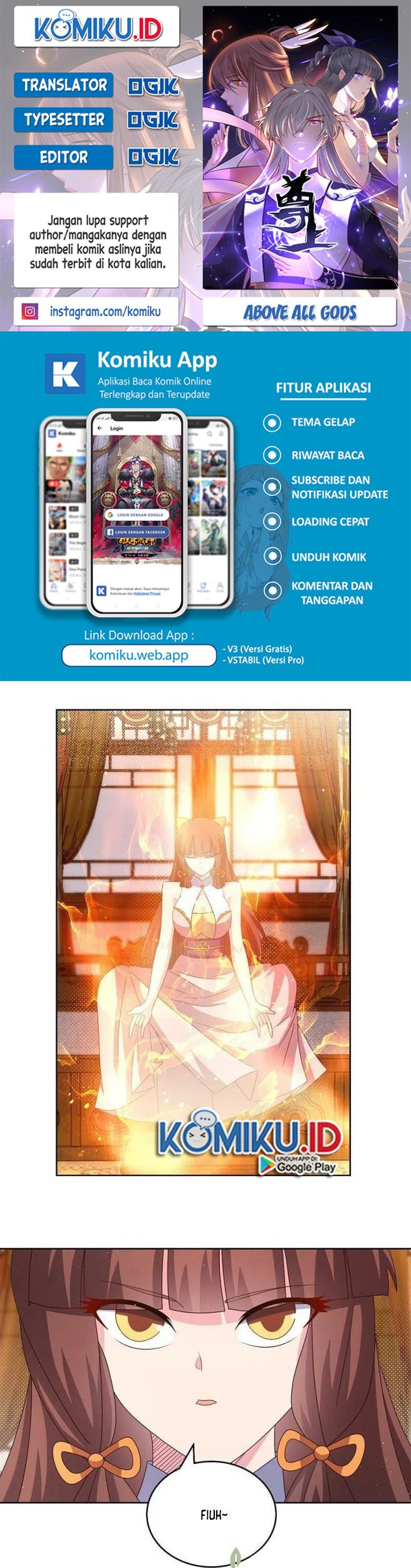 Baca Komik Above All Gods Chapter 380 Gambar 1
