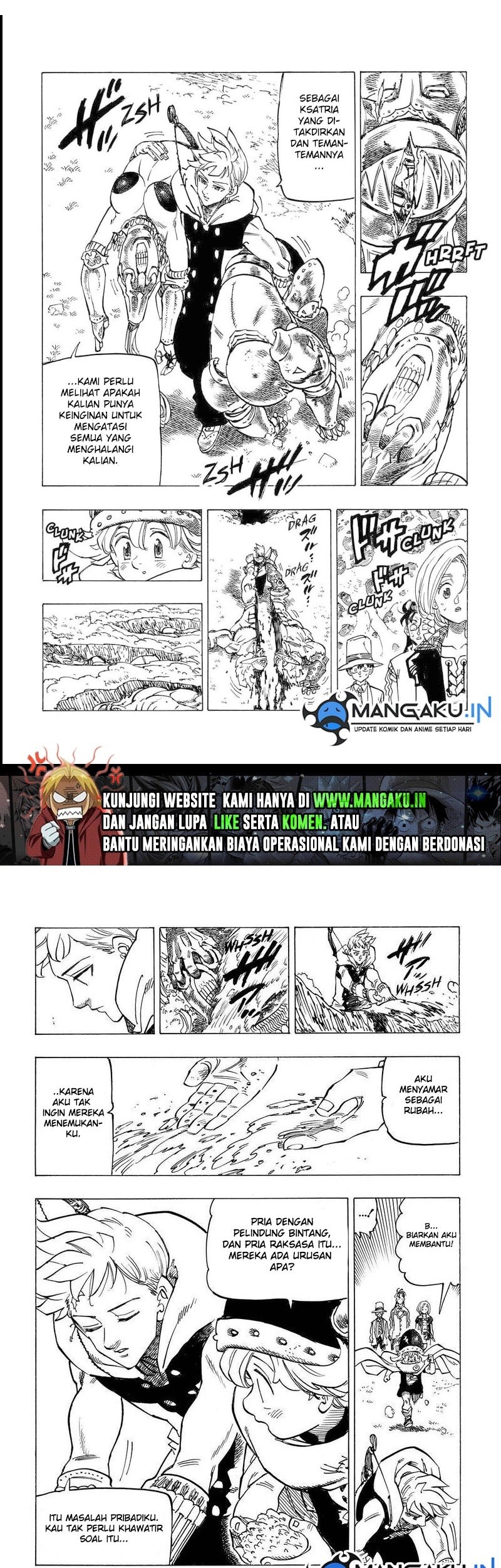 Mokushiroku no Yonkishi Chapter 50 Gambar 7