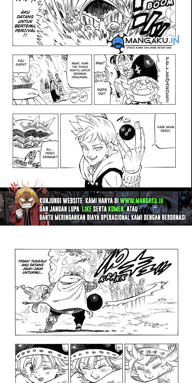 Mokushiroku no Yonkishi Chapter 50 Gambar 10