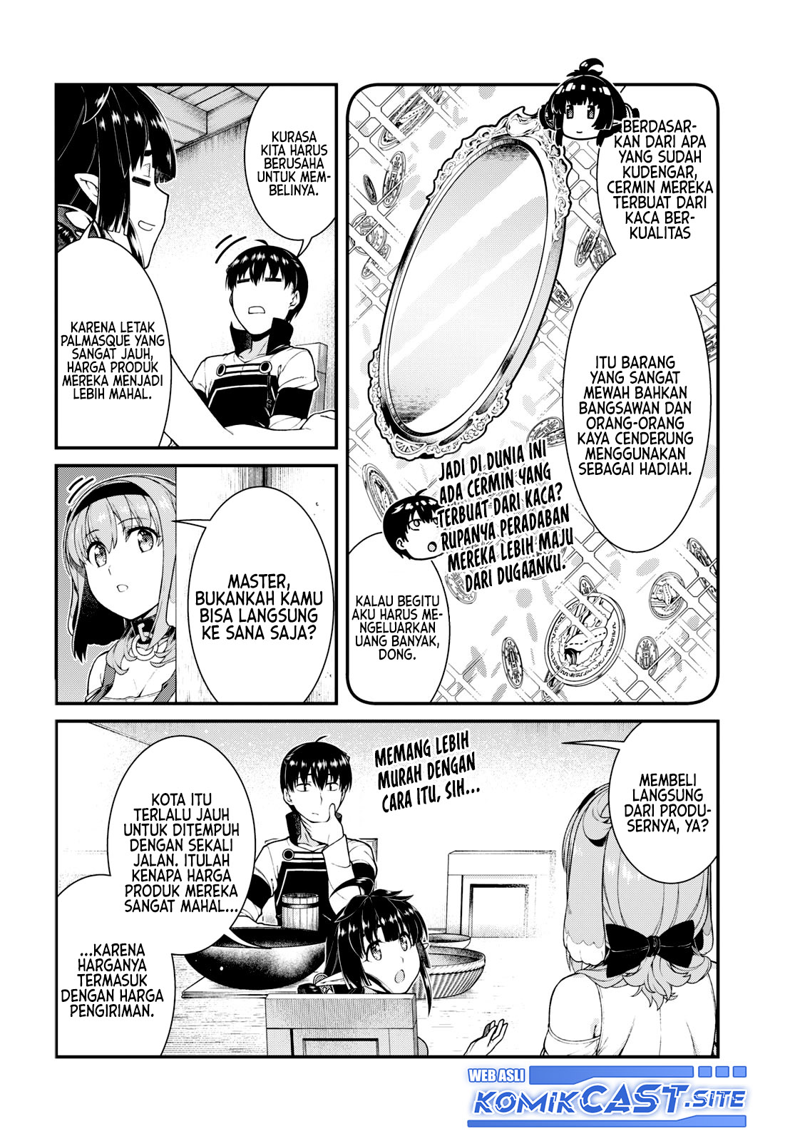 Isekai Meikyuu de Harem wo Chapter 70 Gambar 3