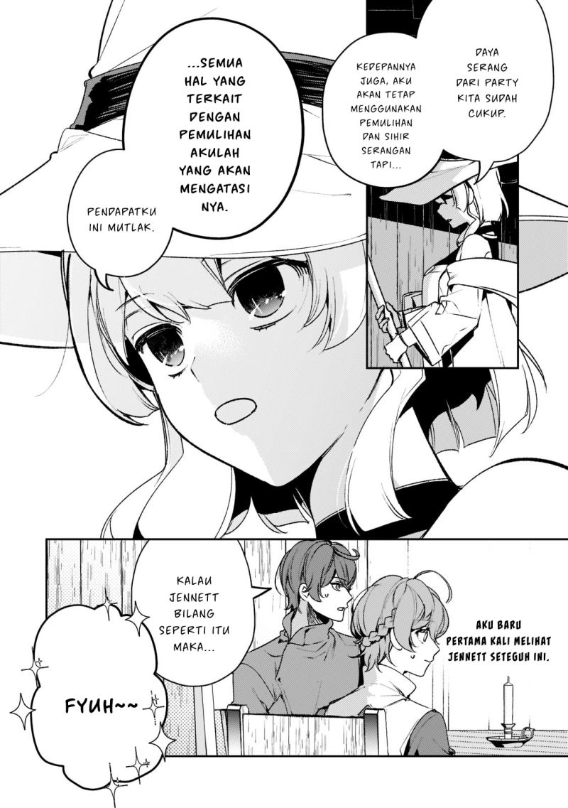 Baca Saint of Black Kite The Banished Healer Masters Dark Magic With Abundant Magical Power Chapter 11.1 Gambar 2