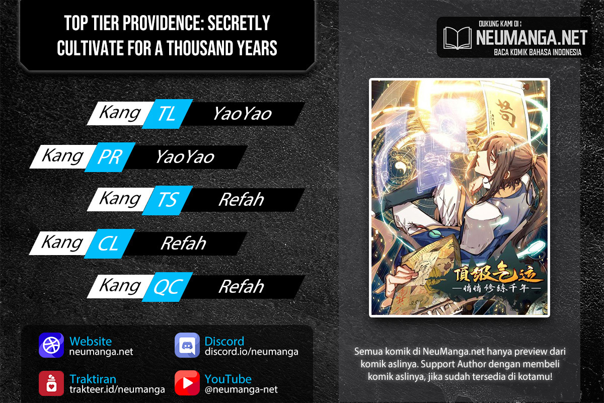 Baca Komik Top Tier Providence: Secretly Cultivate for a Thousand Years Chapter 57 Gambar 1