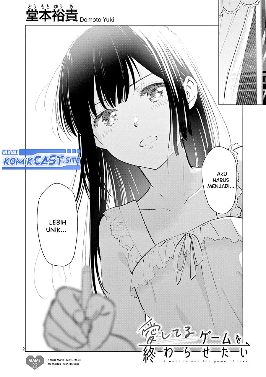 Aishiteru Game wo Owarasetai Chapter 22 Gambar 3