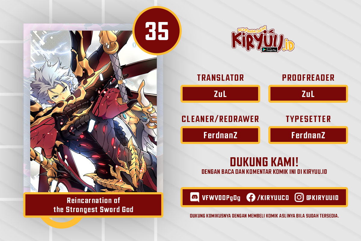 Baca Komik Reincarnation Of The Strongest Sword God Chapter 35 Gambar 1