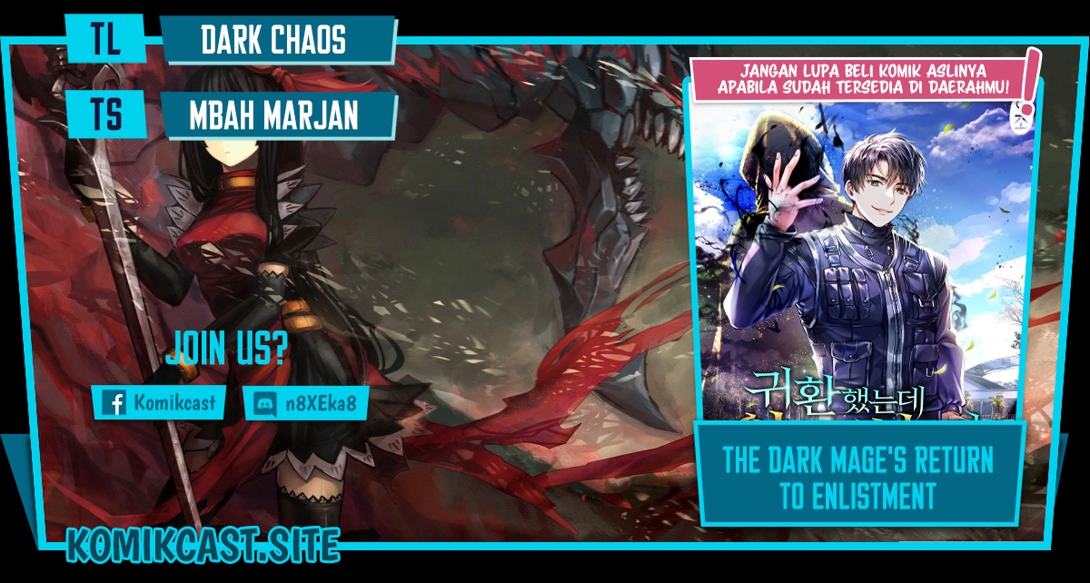 Baca Komik The Dark Mage’s Return to Enlistment Chapter 03 Gambar 1