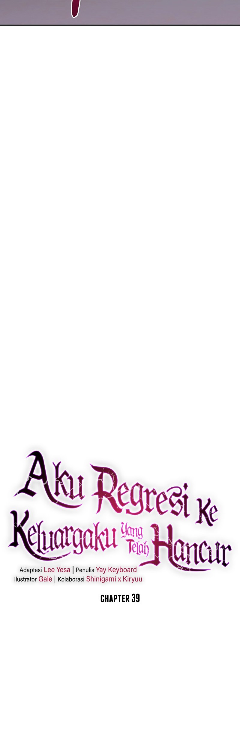 I Regressed to My Ruined Family Chapter 39 Gambar 11